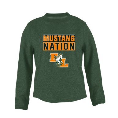 East Lincoln Mustangs Nation #1 Women's Sweatshirt