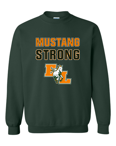 East Lincoln Mustangs Strong #2 Men's Sweatshirt