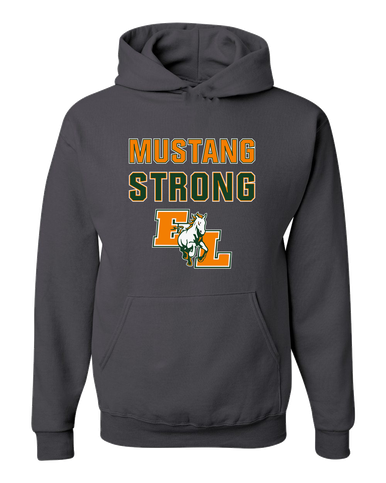 East Lincoln Mustangs Strong #2 Men's Premium Hoodie