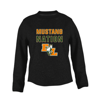 East Lincoln Mustangs Nation #2 Women's Sweatshirt