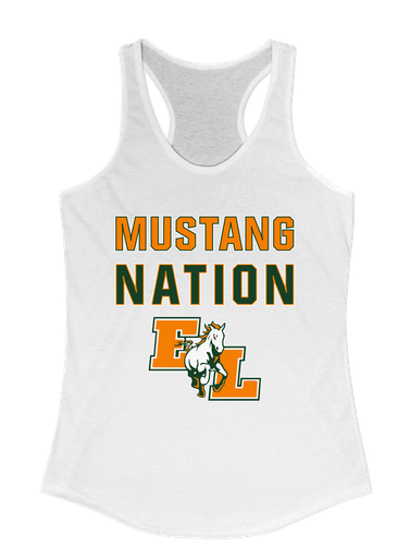 East Lincoln Mustangs Nation #2 Women's Tank Top