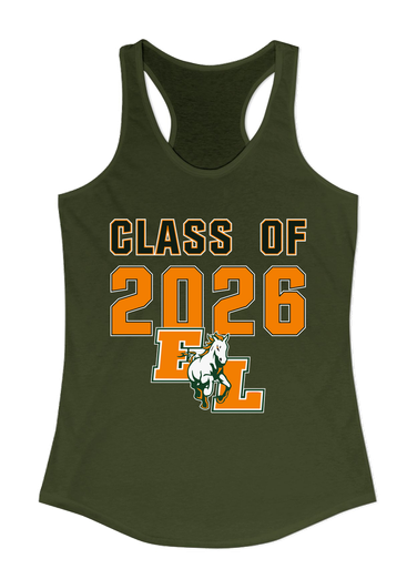 East Lincoln Mustangs Class of 2026 Women's Tank Top
