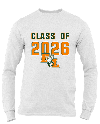East Lincoln Mustangs Class of 2026 Men's LS T-Shirt