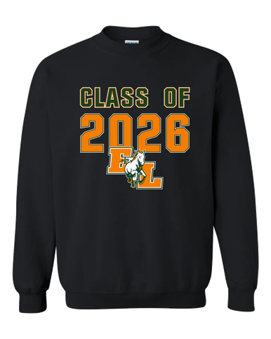 East Lincoln Mustangs Class of 2026 Men's Sweatshirt