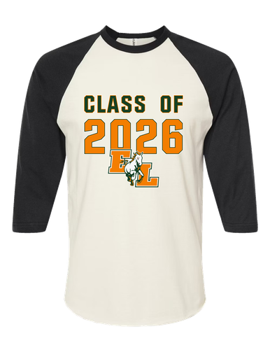 East Lincoln Mustangs Class of 2026 Women's Baseball T-Shirt