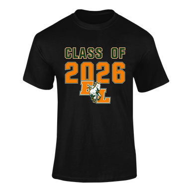 East Lincoln Mustangs Class of 2026 Men's SS T-Shirt