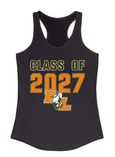 East Lincoln Mustangs Class of 2027 Women's Tank Top