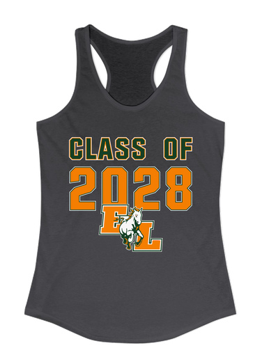 East Lincoln Mustangs Class of 2028 Women's Tank Top