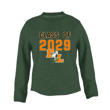 East Lincoln Mustangs Class of 2029 Women's Sweatshirt