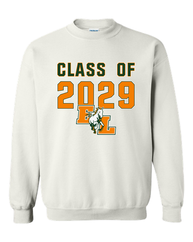 East Lincoln Mustangs Class of 2029 Men's Sweatshirt
