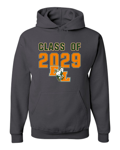 East Lincoln Mustangs Class of 2029 Men's Premium Hoodie