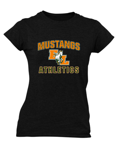 East Lincoln Mustangs Athletics Women's SS T-Shirt