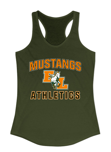East Lincoln Mustangs Athletics Women's Tank Top