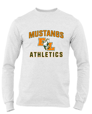 East Lincoln Mustangs Athletics Men's Premium LS T-Shirt