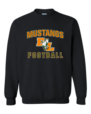 East Lincoln Mustangs Football #1 Men's Sweatshirt