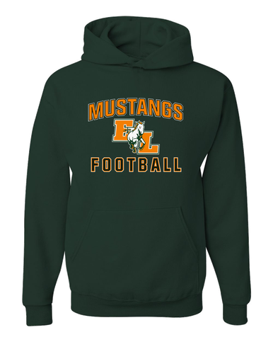 East Lincoln Mustangs Football #1 Men's Premium Hoodie