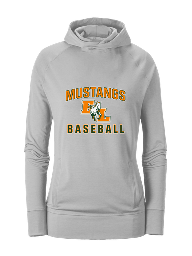 East Lincoln Mustangs Baseball #1 Women's Hoodie