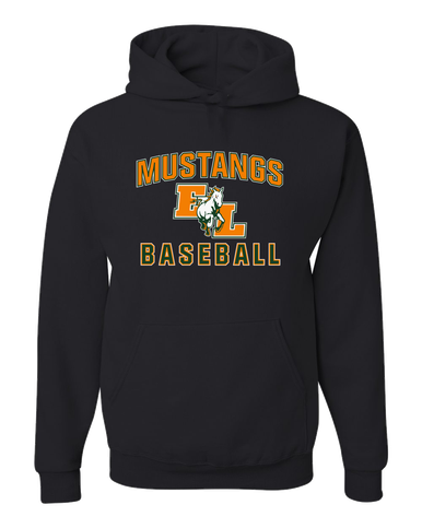 East Lincoln Mustangs Baseball #1 Men's Premium Hoodie
