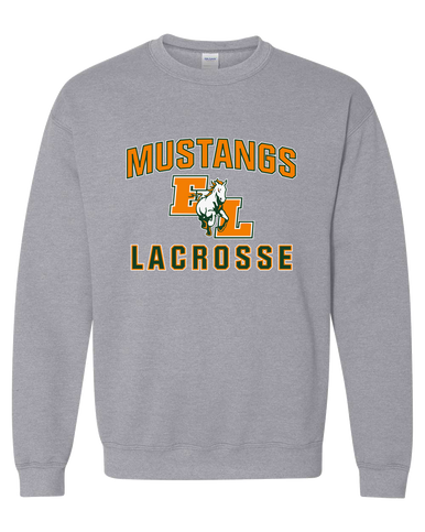 East Lincoln Mustangs Lacrosse Men's Sweatshirt