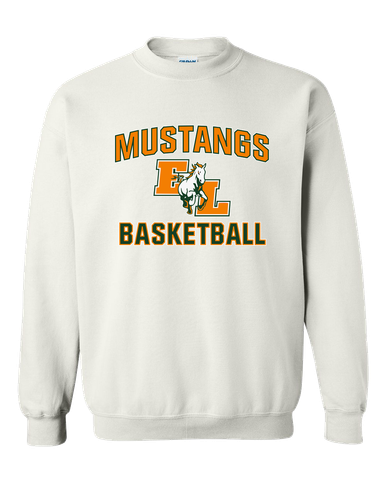 East Lincoln Mustangs Basketball #1 Men's Sweatshirt