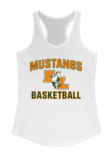 East Lincoln Mustangs Basketball #1 Women's Tank Top