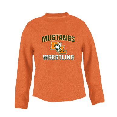 East Lincoln Mustangs Wrestling Women's Sweatshirt