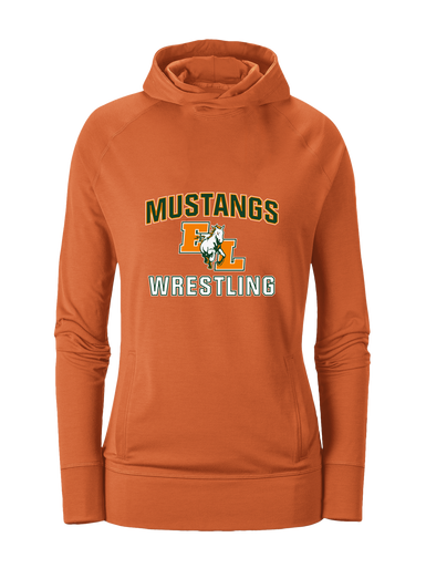 East Lincoln Mustangs Wrestling Women's Hoodie