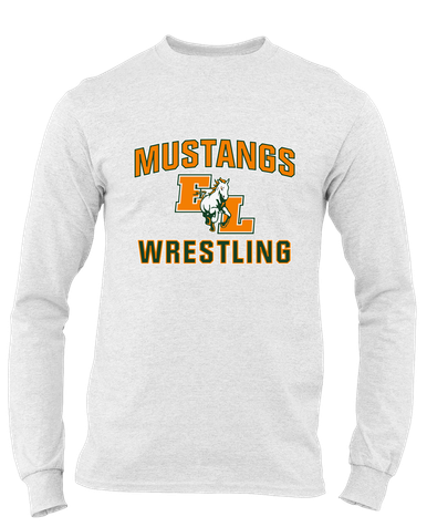 East Lincoln Mustangs Wrestling Men's Premium LS T-Shirt