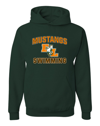 East Lincoln Mustangs Swimming Men's Premium Hoodie