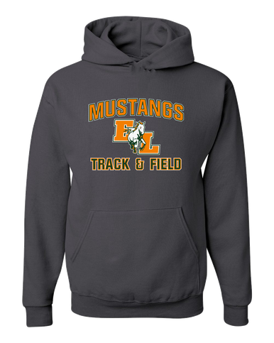 East Lincoln Mustangs Track & Field Men's Premium Hoodie