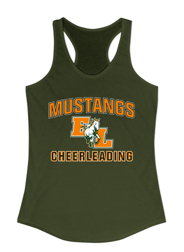 East Lincoln Mustangs Cheerleading Women's Tank Top