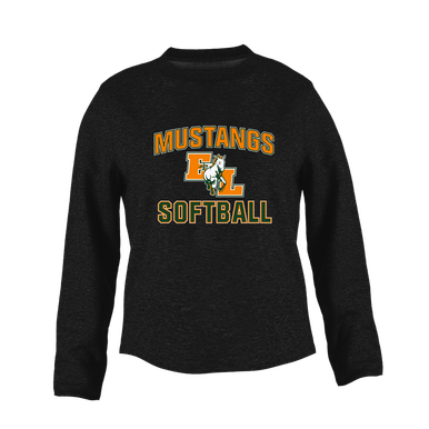East Lincoln Mustangs Softball #1 Women's Sweatshirt