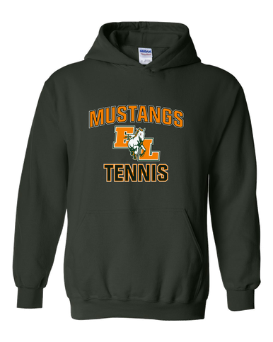 East Lincoln Mustangs Tennis Men's Hoodie