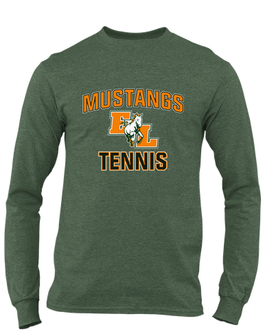 East Lincoln Mustangs Tennis Men's Premium LS T-Shirt