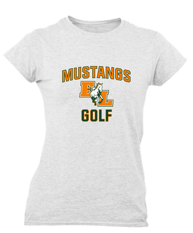 East Lincoln Mustangs Golf Women's SS T-Shirt