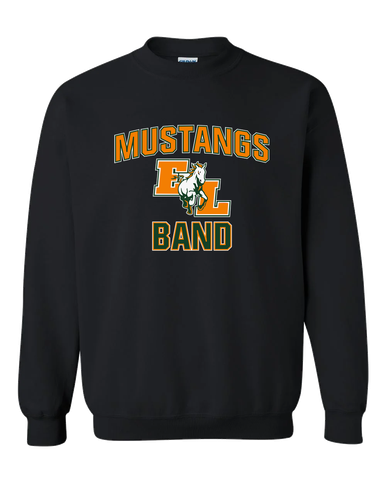 East Lincoln Mustangs Band # 1 Men's Sweatshirt