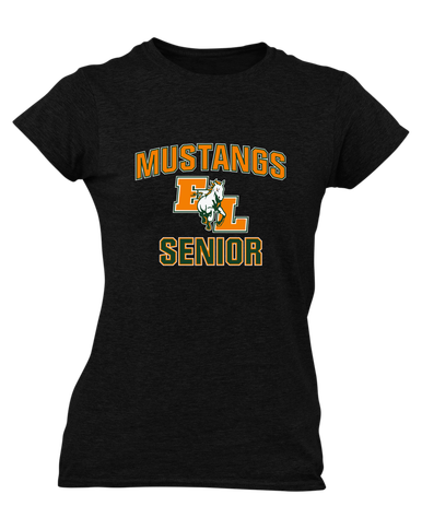 East Lincoln Mustangs Senior #1 Women's SS T-Shirt