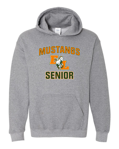East Lincoln Mustangs Senior #1 Men's Hoodie