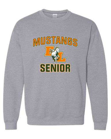 East Lincoln Mustangs Senior #1 Men's Sweatshirt