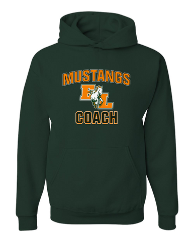 East Lincoln Mustangs Coach Men's Premium Hoodie