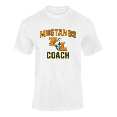 East Lincoln Mustangs Coach Men's Premium SS T-Shirt