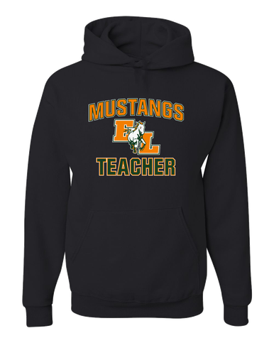 East Lincoln Mustangs Teacher Men's Premium Hoodie