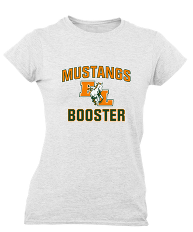 East Lincoln Mustangs Booster Women's Premium SS T-Shirt