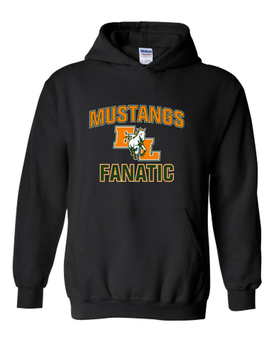 East Lincoln Mustangs Fanatic Men's Hoodie