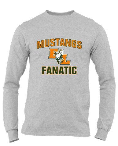 East Lincoln Mustangs Fanatic Men's Premium LS T-Shirt
