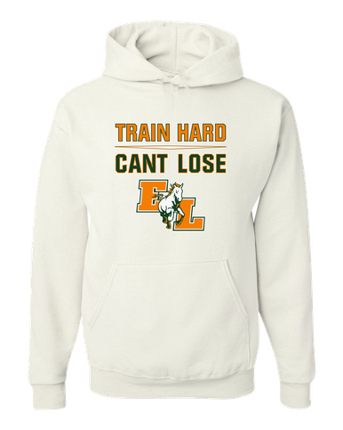 East Lincoln Mustangs Train Hard, Can't Lose Men's Premium Hoodie