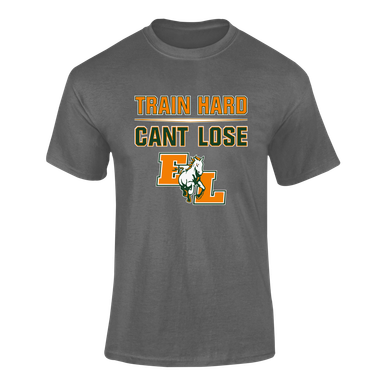 East Lincoln Mustangs Train Hard, Can't Lose Men's Premium SS T-Shirt