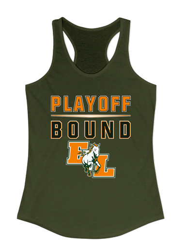 East Lincoln Mustangs Playoff Bound Women's Tank Top