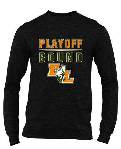 East Lincoln Mustangs Playoff Bound Men's Premium LS T-Shirt