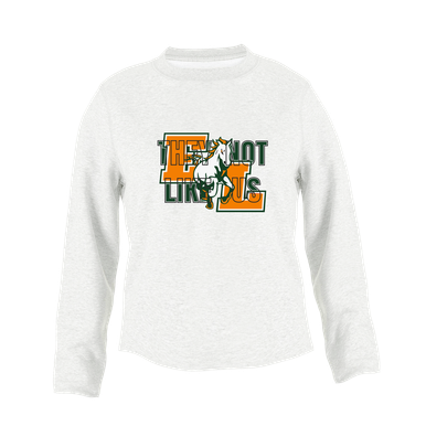 East Lincoln Mustangs They Not Like Us #2 Women's Sweatshirt